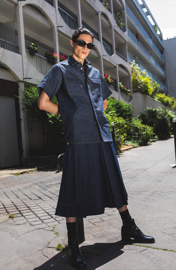 KINGSWOOD DENIM/GOLDEN STITCHES - Image 4